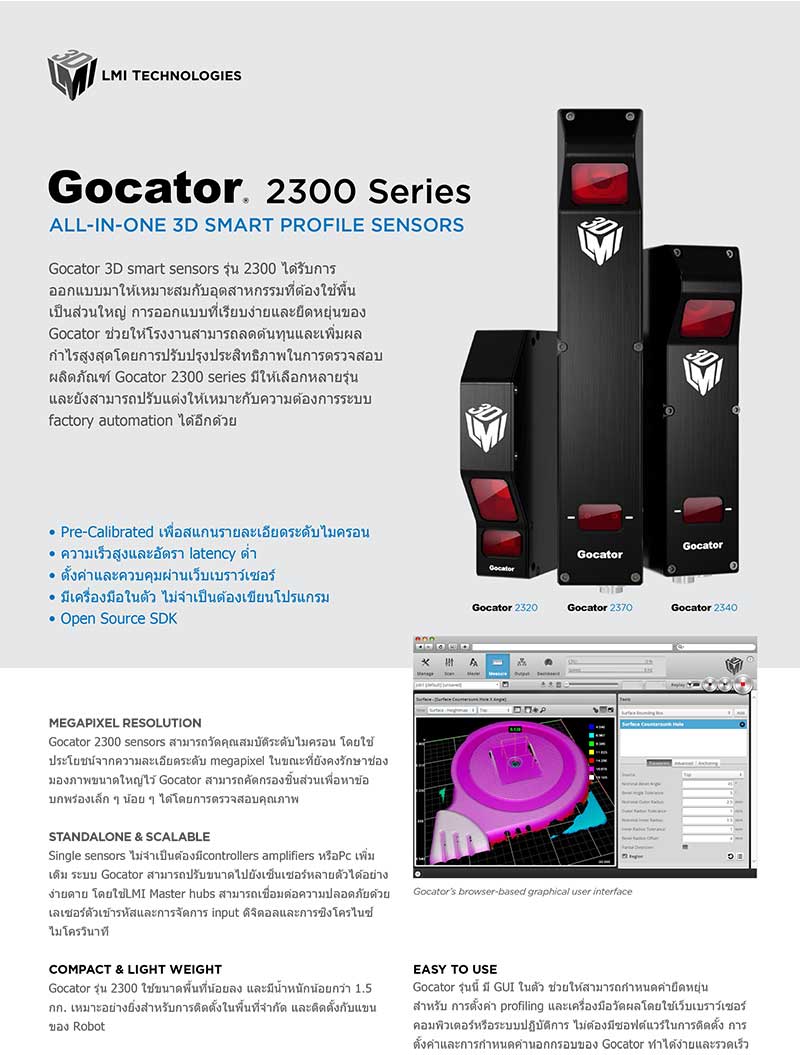 Gocator 2300 (ภาษาไทย)
